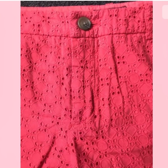 Merona Women’s Red Eyelet Sailor Shorts 8 - Picture 4 of 8